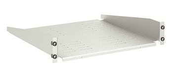 Полка 2U консольная, глубина 250мм, для 19" IT-корпусов ДКС серии STI/CQE, RAL7035
