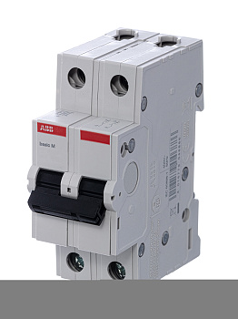 Автоматический выключатель 2P, 25A, C, 4,5кА, BMS412C25