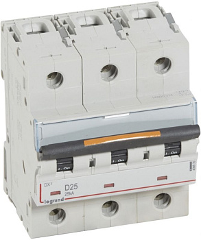 Автоматический выключатель DX3 3П D25A 25кА Автоматический выключатель DX3 3П D25A 25кА