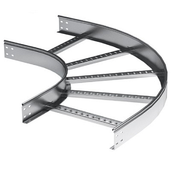 Угол горизонтальный 90 градусов 100x200 R-300 Угол горизонтальный 90 градусов 100x200 R-300