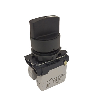 Переключатель КПЕ2122Р-черный-2но+2нз-ручка-фикс-3поз-IP40-КЭАЗ Переключатель КПЕ2122Р-черный-2но+2нз-ручка-фикс-3поз-IP40-КЭАЗ