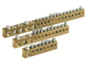 Шина латунная полюсная для блоков BD125112-125114 (ремкомплект)