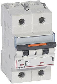 Автоматический выключатель DX3 2П D32А 25кА Автоматический выключатель DX3 2П D32А 25кА