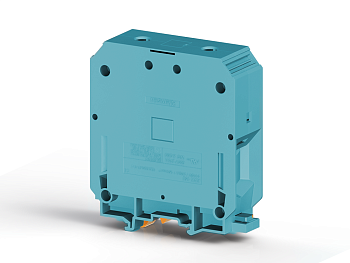 Клеммник на DIN-рейку 150мм.кв. (синий); AVK150