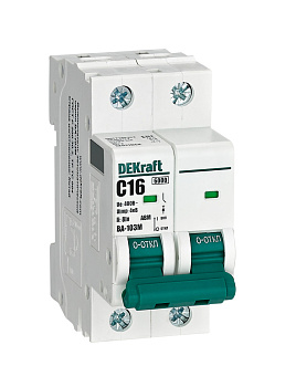 Авт. выкл. без теплозащиты 2P 16А х-ка C 6кА ВА-103M