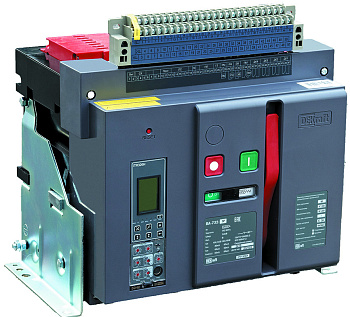 Воздушный авт. выкл. стационарный 4P 3200А 80кА расцепитель Н ВА-732