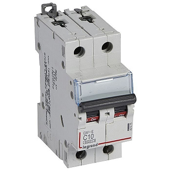 Автоматический выключатель DX3-E C2 2П 6000/6kA