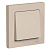 ATLASDESIGN 1-клавишный ВЫКЛЮЧАТЕЛЬ, сх.1, 10АХ, в сборе, ПЕСОЧНЫЙ