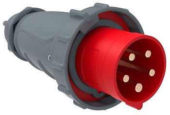 MAGNUM Вилка перенос. ССИ-035 63А-6ч 380В 3P+PE+N IP67 IEK