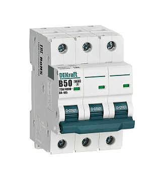 Авт. выкл. 3P 50A х-ка B ВА-105 10кА