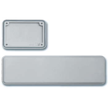 Фланцевая заглушка тип В для корпусов RAM box, 123x88 мм