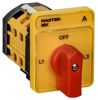Перекл. кулачк. станд. рук. 63А сх. 98 MASTER IEK