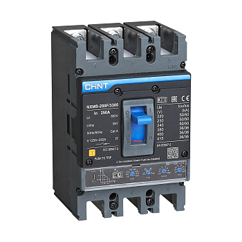 Авт. выкл. NXMS-250SF/3Р 200A 36кА с электронным расцепителем (R)(CHINT)
