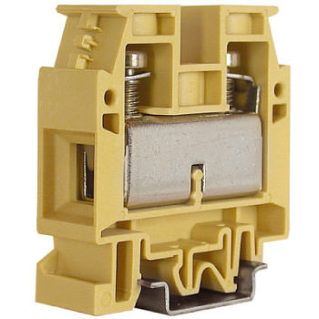 CBD.50(Ex), проходной зажим бежевый 50 кв.мм