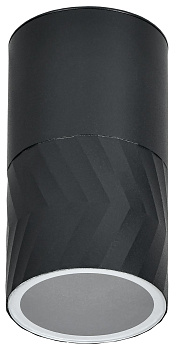 Светильник уличный 5110 потолочный GU10 IP65 черный IEK
