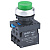 Кнопка управления NP8-11GND/3 1НО+1НЗ зеленая AC110В-220В(LED) IP65 (R)(CHINT)