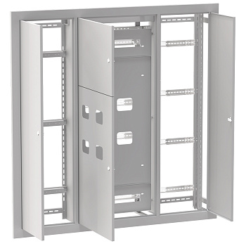 Устройство этажное распределительное встроенное типа УЭРВ 4 кв. EKF Basic 1300х1300х150