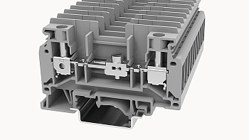 DCTK6-01P-11-00A(H), Клемма винтовая измерительная, 6 мм.кв., серый, шт