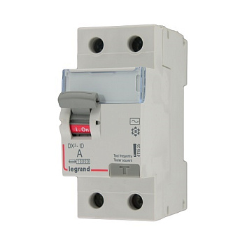 Выключатель дифференциального тока DX³-ID - 2П - 230 В~ - 63 А - тип AC - 30 мА - 2 модуля