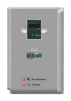 Преобразователь частоты DEKV060-15/18.5кВт 3 фазы 380В с торм. модулем Преобразователь частоты DEKV060-15/18.5кВт 3 фазы 380В с торм. модулем