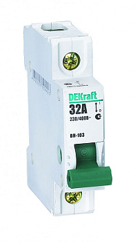 Выключатель-разъединитель 1Р 20А ВН-103 Выключатель-разъединитель 1Р 20А ВН-103