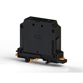 Клеммник на DIN-рейку 50мм.кв., (черный); AVK50