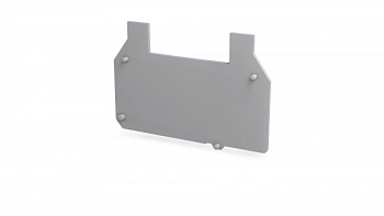 Торцевой изолятор для клемм TDV - C 6, TDS - V 6 (серый); EPL TDV