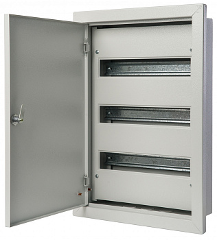 Корпус мет. встр. 550х380х120, 45 мод., IP31, ЩРВ-45 DEKraft
