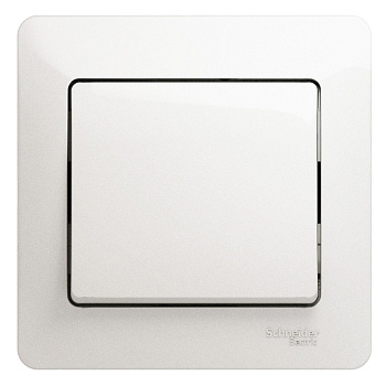 GLOSSA 1-клавишный ВЫКЛЮЧАТЕЛЬ, сх.1, 10АХ, в сборе, ПЕРЛАМУТР