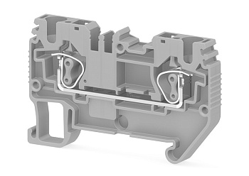 Пружинная клемма серии  SRD 6E (Серый)