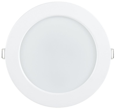 Светильник LED ДВО 1613 белый круг 12Вт 3000К IP20 IEK