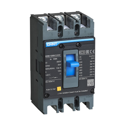 Авт. выкл. NXM-125S/3Р 100A 25кА (R)(CHINT)