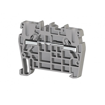 Клеммник пружинный быстрозажимной (Push in), 2,5 мм.кв. (серый); PYK2,5 (RP)