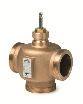 Регулирующий клапан, 3-ходовой, Kvs 16, Dn 32, шток 20